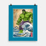 The Green Fury In Japan-None-Matte-Poster-DrMonekers