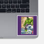 The Green Fury In Japan-None-Glossy-Sticker-DrMonekers