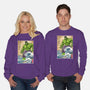The Green Fury In Japan-Unisex-Crew Neck-Sweatshirt-DrMonekers