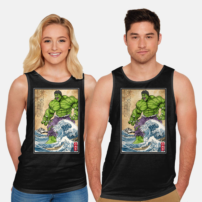 The Green Fury In Japan-Unisex-Basic-Tank-DrMonekers