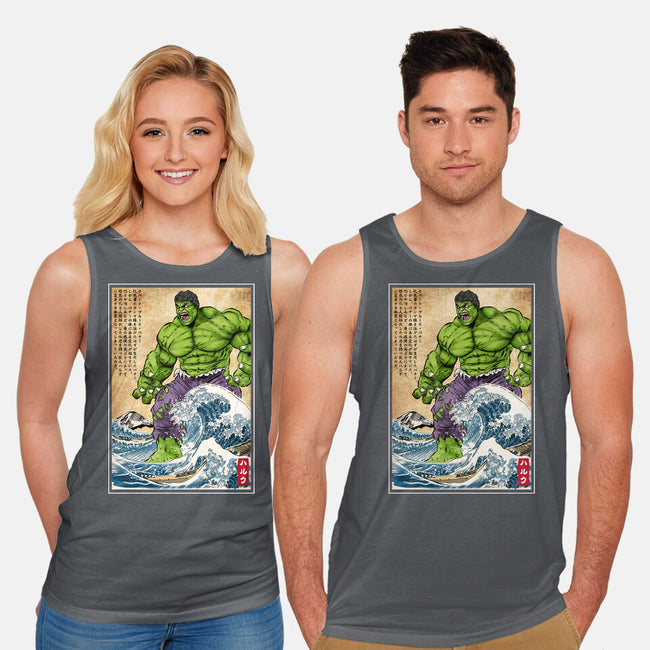 The Green Fury In Japan-Unisex-Basic-Tank-DrMonekers