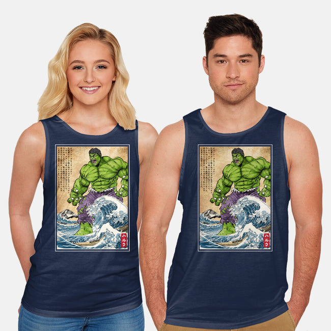 The Green Fury In Japan-Unisex-Basic-Tank-DrMonekers