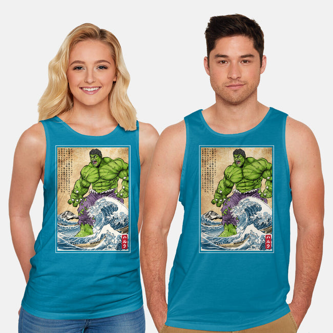 The Green Fury In Japan-Unisex-Basic-Tank-DrMonekers