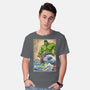 The Green Fury In Japan-Mens-Basic-Tee-DrMonekers