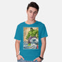 The Green Fury In Japan-Mens-Basic-Tee-DrMonekers