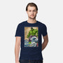 The Green Fury In Japan-Mens-Premium-Tee-DrMonekers
