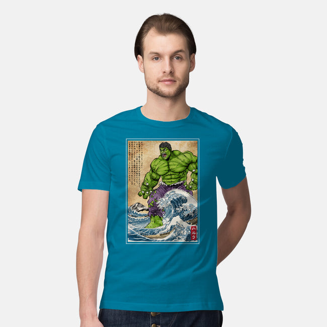 The Green Fury In Japan-Mens-Premium-Tee-DrMonekers