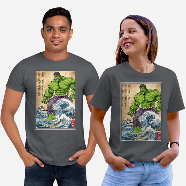 The Green Fury In Japan-Unisex-Basic-Tee-DrMonekers