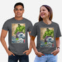 The Green Fury In Japan-Unisex-Basic-Tee-DrMonekers