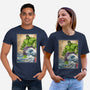 The Green Fury In Japan-Unisex-Basic-Tee-DrMonekers