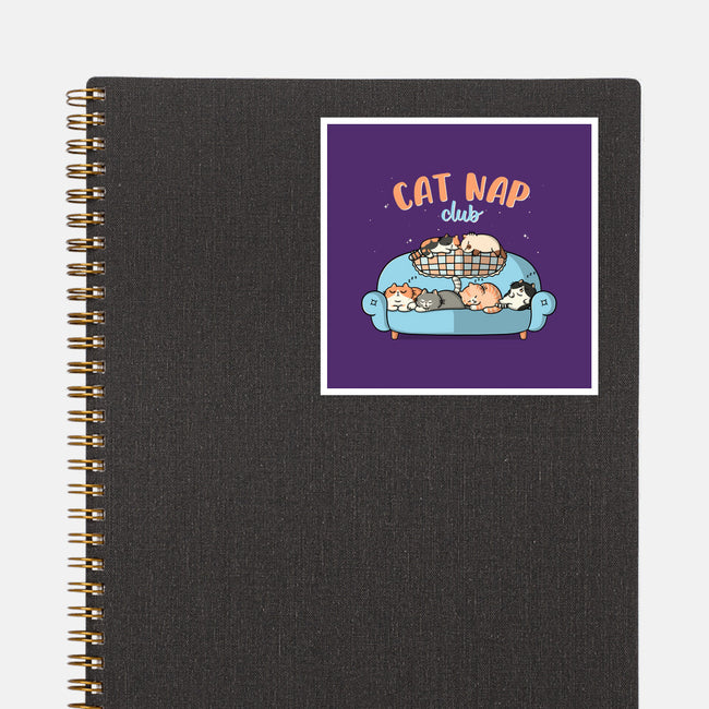 Cat Nap Club-None-Glossy-Sticker-Freecheese