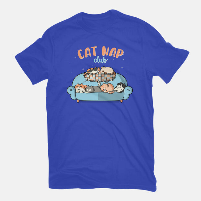 Cat Nap Club-Womens-Basic-Tee-Freecheese