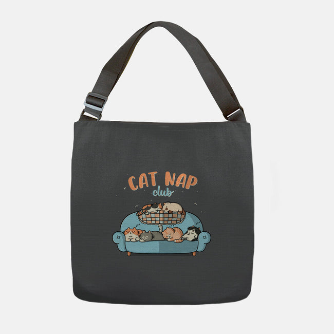Cat Nap Club-None-Adjustable Tote-Bag-Freecheese