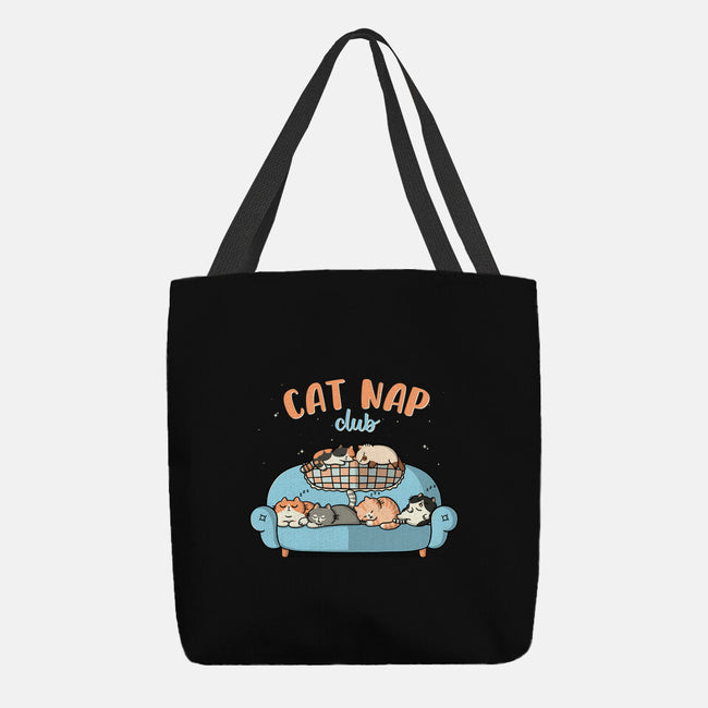 Cat Nap Club-None-Basic Tote-Bag-Freecheese