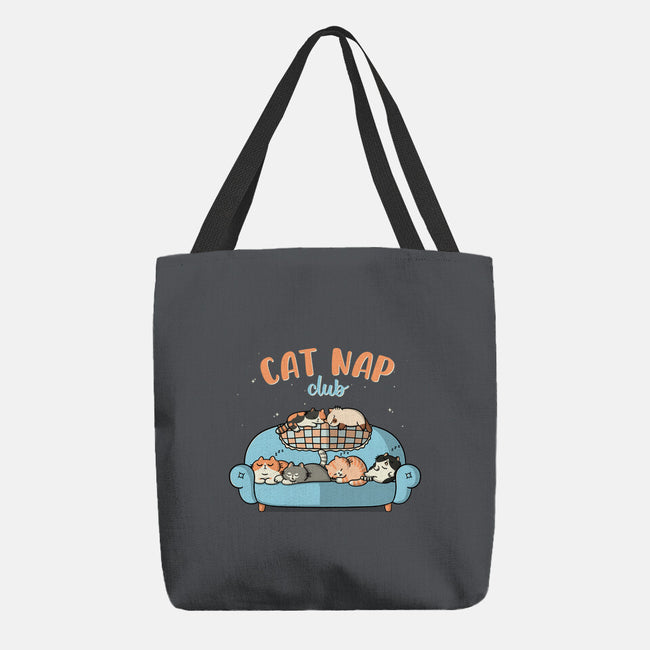 Cat Nap Club-None-Basic Tote-Bag-Freecheese