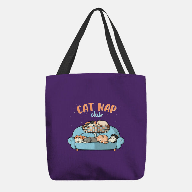 Cat Nap Club-None-Basic Tote-Bag-Freecheese