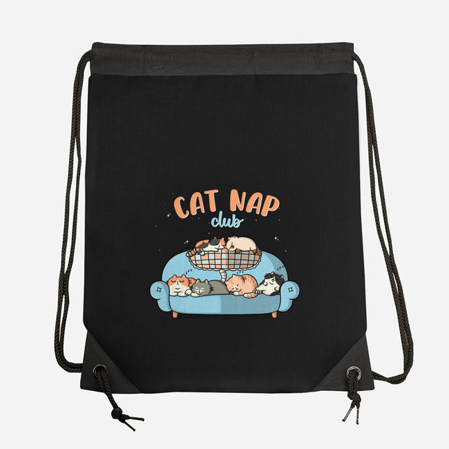 Cat Nap Club-None-Drawstring-Bag-Freecheese