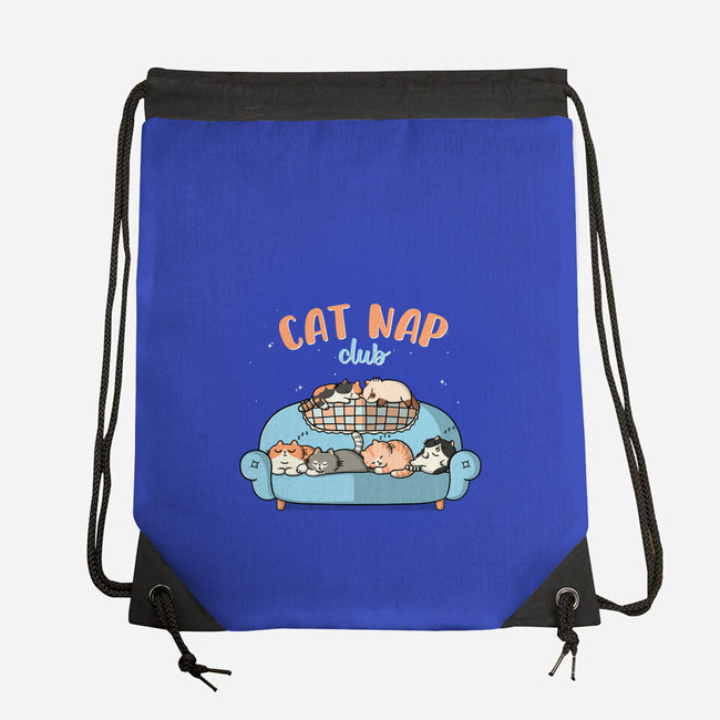 Cat Nap Club-None-Drawstring-Bag-Freecheese