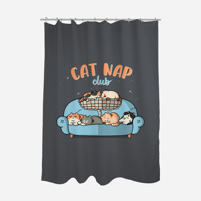 Cat Nap Club-None-Polyester-Shower Curtain-Freecheese