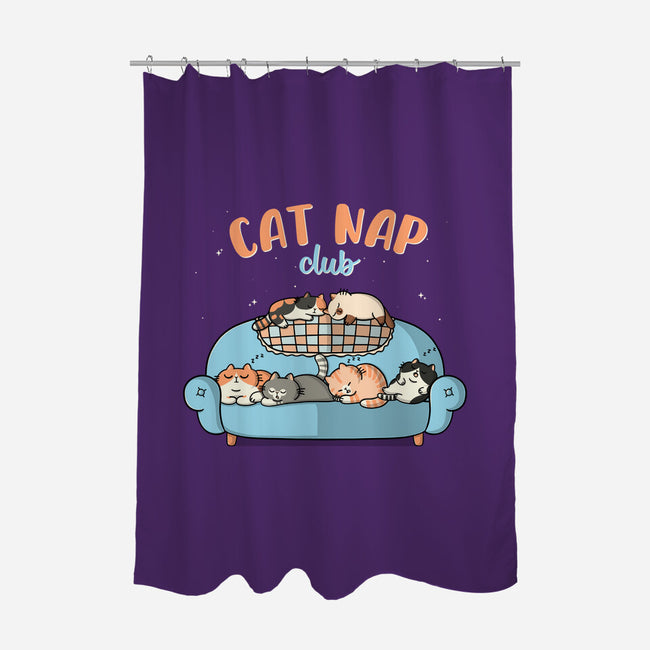 Cat Nap Club-None-Polyester-Shower Curtain-Freecheese