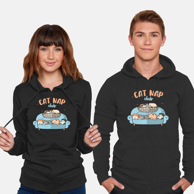 Cat Nap Club-Unisex-Pullover-Sweatshirt-Freecheese
