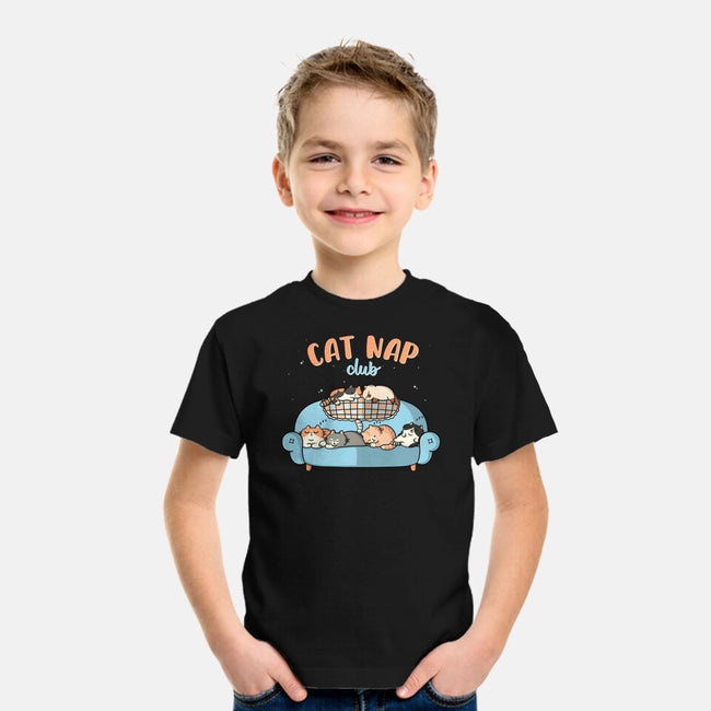 Cat Nap Club-Youth-Basic-Tee-Freecheese