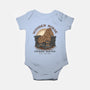 Wooden Horse Courier Service-Baby-Basic-Onesie-glitchygorilla