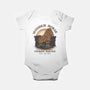 Wooden Horse Courier Service-Baby-Basic-Onesie-glitchygorilla