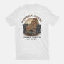 Wooden Horse Courier Service-Mens-Basic-Tee-glitchygorilla