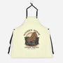 Wooden Horse Courier Service-Unisex-Kitchen-Apron-glitchygorilla