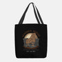 Wooden Horse Courier Service-None-Basic Tote-Bag-glitchygorilla