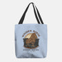 Wooden Horse Courier Service-None-Basic Tote-Bag-glitchygorilla