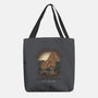 Wooden Horse Courier Service-None-Basic Tote-Bag-glitchygorilla