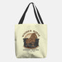 Wooden Horse Courier Service-None-Basic Tote-Bag-glitchygorilla
