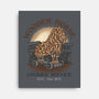 Wooden Horse Courier Service-None-Stretched-Canvas-glitchygorilla
