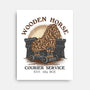 Wooden Horse Courier Service-None-Stretched-Canvas-glitchygorilla