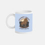 Wooden Horse Courier Service-None-Mug-Drinkware-glitchygorilla