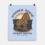 Wooden Horse Courier Service-None-Matte-Poster-glitchygorilla
