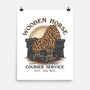 Wooden Horse Courier Service-None-Matte-Poster-glitchygorilla