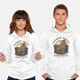 Wooden Horse Courier Service-Unisex-Pullover-Sweatshirt-glitchygorilla