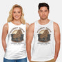 Wooden Horse Courier Service-Unisex-Basic-Tank-glitchygorilla