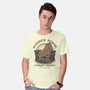 Wooden Horse Courier Service-Mens-Basic-Tee-glitchygorilla