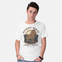 Wooden Horse Courier Service-Mens-Basic-Tee-glitchygorilla