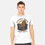 Wooden Horse Courier Service-Mens-Heavyweight-Tee-glitchygorilla