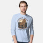 Wooden Horse Courier Service-Mens-Long Sleeved-Tee-glitchygorilla