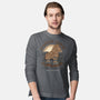 Wooden Horse Courier Service-Mens-Long Sleeved-Tee-glitchygorilla