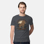 Wooden Horse Courier Service-Mens-Premium-Tee-glitchygorilla