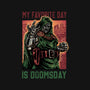 My Favorite Day Is Doomsday-None-Drawstring-Bag-glitchygorilla
