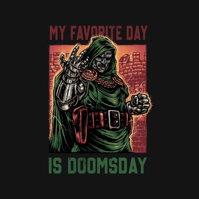 My Favorite Day Is Doomsday-Baby-Basic-Tee-glitchygorilla