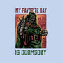 My Favorite Day Is Doomsday-Unisex-Basic-Tee-glitchygorilla